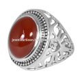 Red Onyx Gemstone 925 Sterling Silver Ring Jewelry